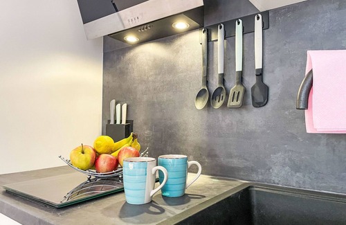 Lubmin Apartamento | Hermoso apartamento para 2 personas con WIFI, TV y balcón