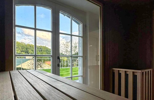 Stolberg Apartamento | Bonito apartamento en Südharz con sauna