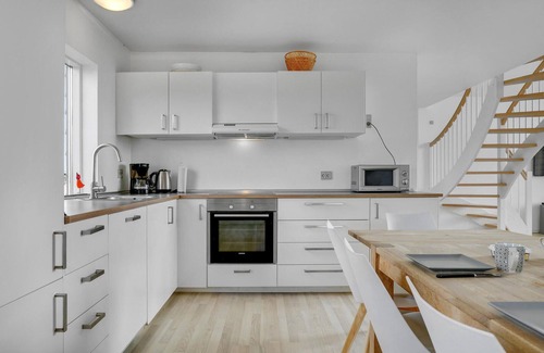 Vrist Strand Casa | Increíble casa en Harboøre con cocina