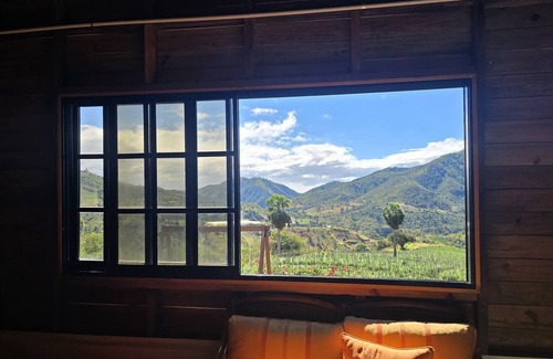 San Jose de Ocoa Cabina | Bonita cabaña de montaña, con la mejor vista