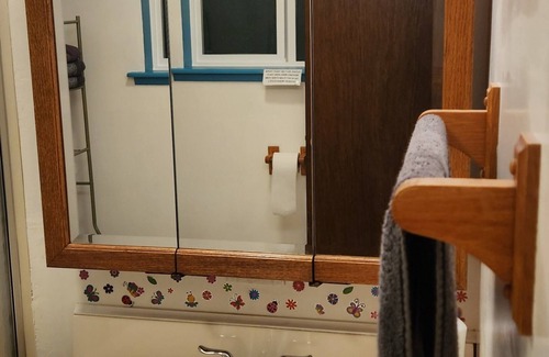 Kent Cama Y Desayuno | Large Master Bedroom-320sq.ft. Queen Bed-55" TV "Private Bathroom Connected"