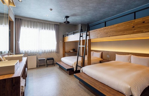 Maejima Hotel | No SmokingBunk Bedroom 4 beds | Room only / Naha Okinawa