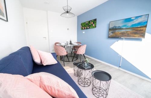 Wieseck Apartamento | Noble Suite - Parking - Workspace