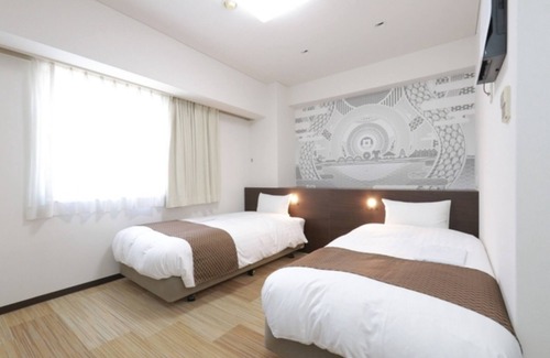 Kanonji Hotel | Nonsmoking Twin room for two people accommodat / Kanonji Kagawa