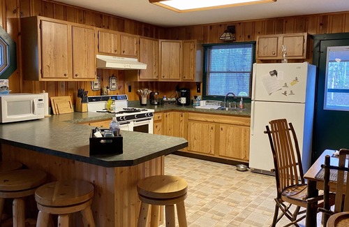 Manistee Casa | North Country Cabin - Secluded cabin on 20 acres