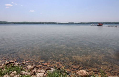 Bear Lake Cabaña | North Shore Bear Lake, MI Cottage, 4 bedrooms 2 bathrooms. 175 feet of frontage!