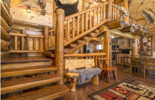 Webb Lake Cabina | Northwoods Log Cabin