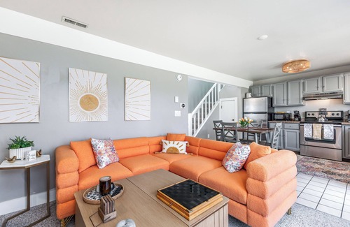 The Galena Territory Casa | Not-So-Tiny Tiny House with High-Speed Internet, 60-inch TV, Deck, and More!