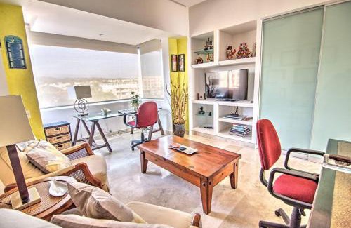 Bucerías Casa | Nova - Beachfront Condo with Private Office & Panoramic Views