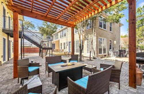 MacGregor Apartamento | Nr Zoo, Med Center Comfy Apt Fire Pit Games Bbq