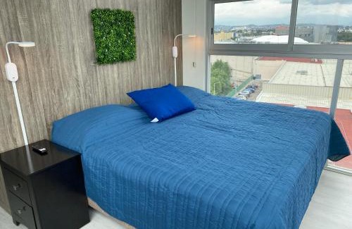 Zona de Angelópolis Apartamento | NUEVO Penthouse para 8 en la Estrella de Puebla