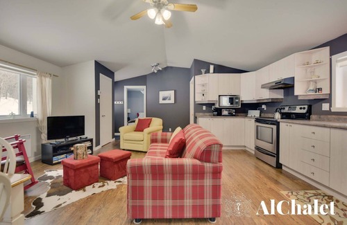 Saint-Raymond Chalet De Esquí | Ô Petit Chalet | Peaceful retreat in nature