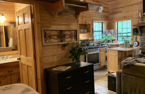 Gloster Cabina | Oak Bottoms, a cabin in the woods of Mississippi with freshwater sandy creeks