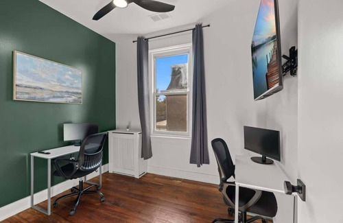 Delair Casa | Oasis Spacious-Private Parking,16 Beds+29 Guests