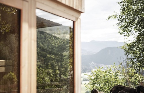 Parrocchia di San Sigismondo Apartamento | "Oberplunerhof Luxus Chalet Woods" con vistas a la montaña, 2 terrazas y jardín