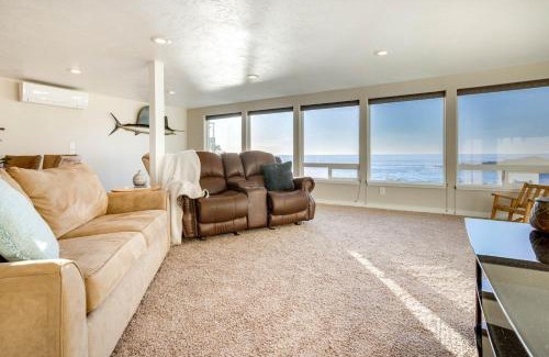 Depoe Bay Apartamento | Ocean Front Condo, Walk to Everything! Whale Watcher's Point