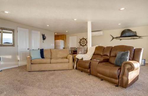 Depoe Bay Apartamento | Ocean Front Condo, Walk to Everything! Whale Watcher's Point