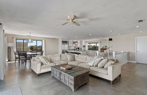 New Smyrna Beach Casa | Ocean Front Home! Spacious private home on large beachfront lot.