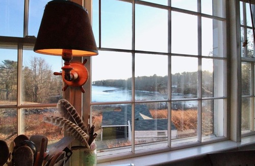 Lincolnville Casa | ¡Nuevo listado! Frente al mar en la desembocadura del río Ducktrap