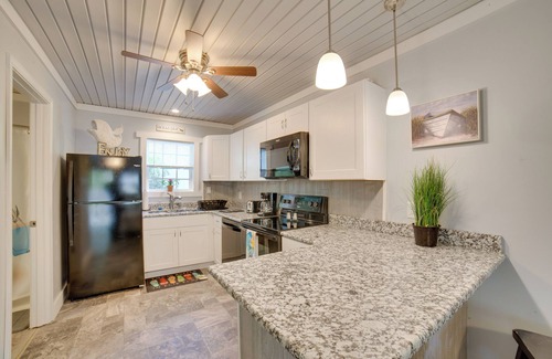 Ocean Isle Beach Apartamento | Ocean Isle Beach Studio w / Patio - 1 Mi to Pier!