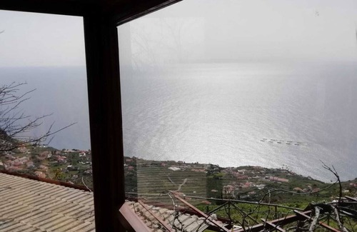 Arco da Calheta Cabaña | El Cottage - Piedra rocas casa con vista al mar e bella