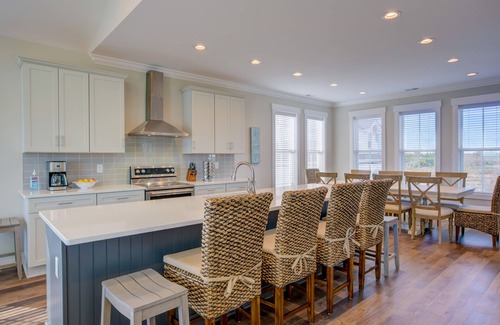 North Topsail Beach Casa | Ocean-view beach home with private hot tub, elevator & pool access- dog-friendly