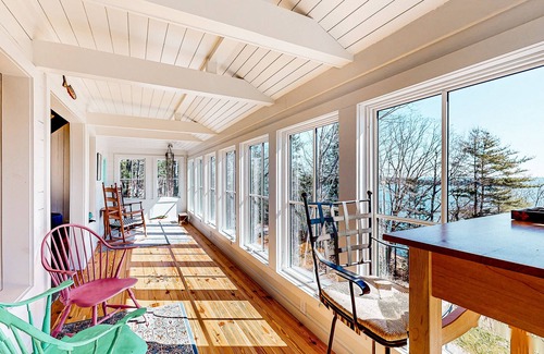 Rockport Casa | Oceanfront home on 6 acres with multi-level deck & spectacular view