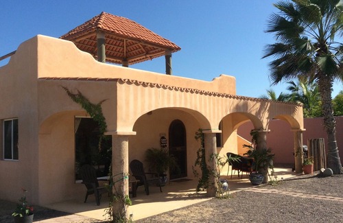 Chimalhuacán Casa | Frente al mar en playa aislada, piscina y palapa