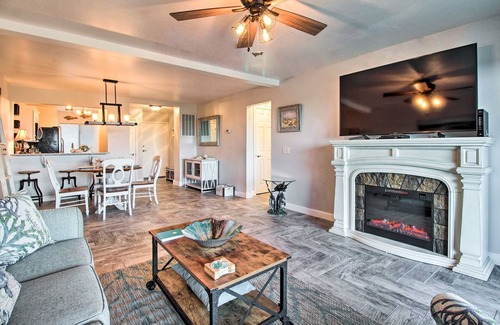 Oceanmarsh Subdivision Condominio | ¡NUEVO! Oceanfront Resort Condo w / Beach + Pool Access!