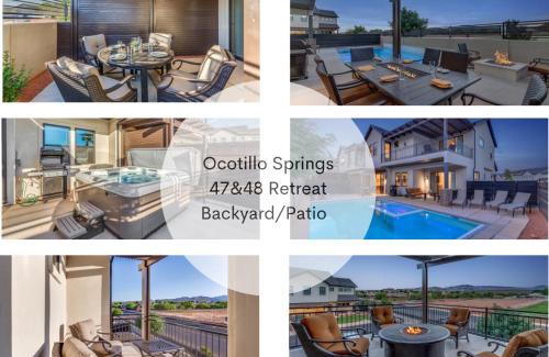 Ivins Casa | Ocotillo Springs Resort 47 and 48 Retreat Connected homes sleeps 31 guest Private Pool & Hot Tub