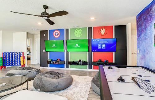 Davenport Villa | Ohana Gathering House New Home New Resort, Free Pool Heat, 5Min Walk to Lazy River