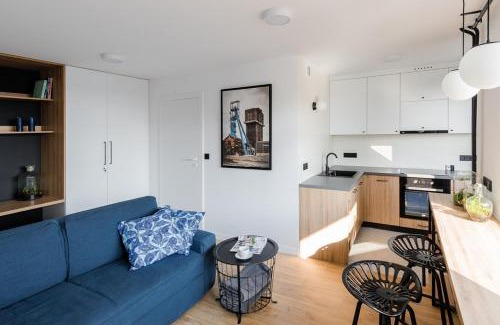 Katowice Apartamento | Okno na Spodek