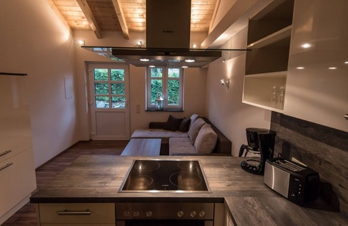 Kindenheim Apartamento | Estilo de vida italiano en el jardín del Palatinado "MAGNOLIA" y "OLEA" - casa de huéspedes