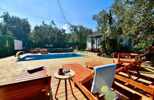 Iznik Casa | Olive & Lake Villa- Heated pool