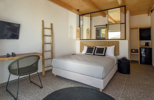 Ano Mera Casa | Olive Mykonos Villas - Suite frente a la piscina