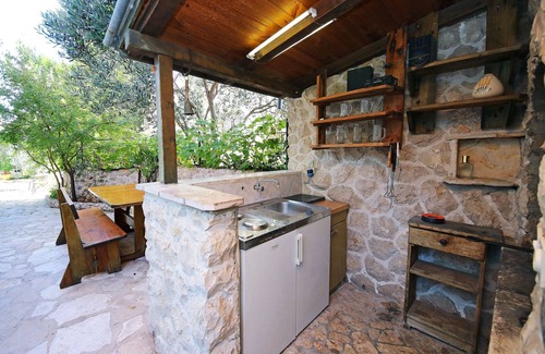 Zaboric Apartamento | Apartamento de una habitación con una terraza Zaboric, Sibenik (A-468-d)