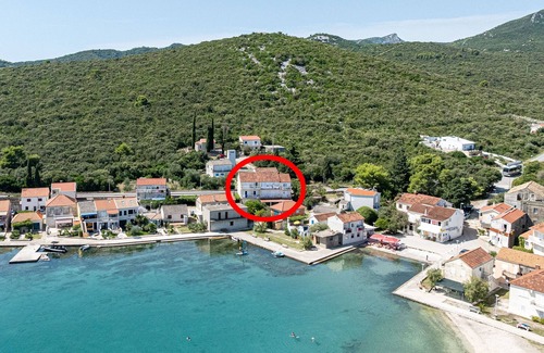 Drace Apartamento | Apartamento de una habitación con balcón y vista al mar Drace, Peljesac (A-14019-c)