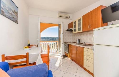 Rtina Apartamento | Apartamento de una habitación con balcón y vista al mar Rtina - Miocici, Zadar (A-13072-c)