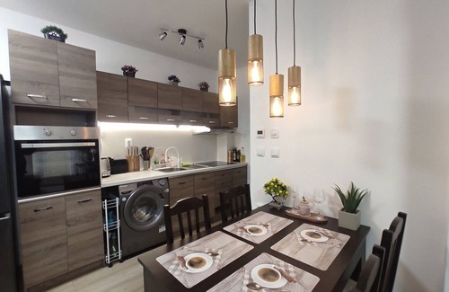 Tankovo Apartamento | One bedroom Coffee Apartment in Nessebar Tankovo Sunny Beach with 2x TV WiFiAC