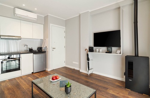 Platres Apartamento | Eco-De Lujo-Apartamento-Baño privado con ducha-Balcón