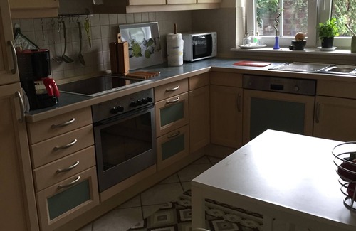 Schonberger Strand Apartamento | Exquisitamente equipado 85 m 2 incluyendo WiGarten y el sonido del mar.¡Casa de bicicletas propia!