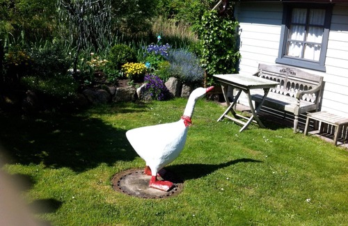 Schonberger Strand Apartamento | Exquisitamente equipado 85 m 2 incluyendo WiGarten y el sonido del mar.¡Casa de bicicletas propia!