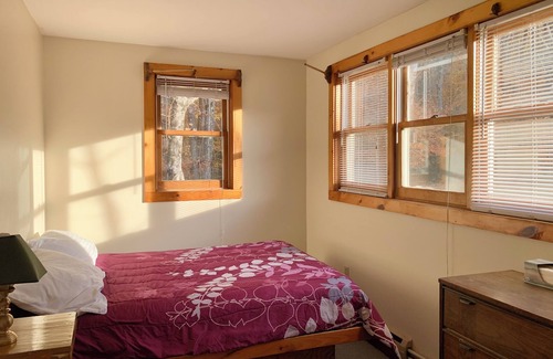 Rowe Casa | Orchard Guest House: Cozy Berkshire Retreat in the Woods