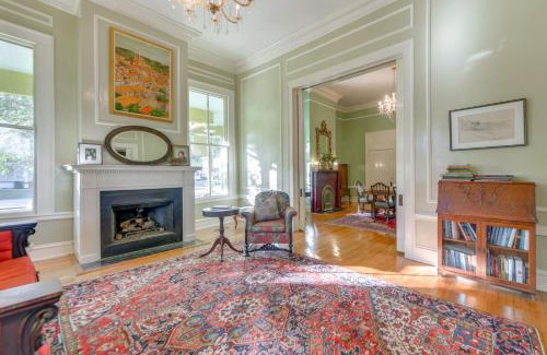 Columbus Casa | Ornate Victorian Home with Courtyard and Fire Pit!