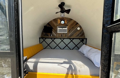 Lancaster Cabina | Our Tubes offer a camping experience for those that love the outdoors but also love a bed.