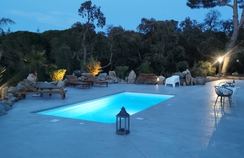 Plage d'Argeles Apartamento | Outbuilding in traditional Mas with swimming pool