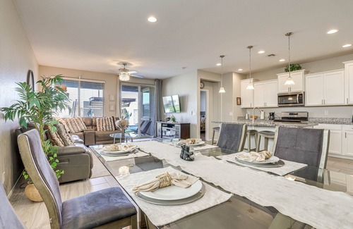 Montecito in Estrella Casa | Outdoor Oasis w/ Pool & Spa: Goodyear Getaway
