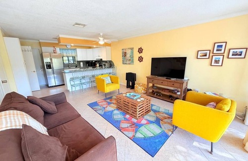 Key Largo Apartamento | Overlooks Saltwater Lagoon Free Golf Cart Kayaks