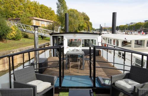 Asnieres-sur-Seine Alquiler De Eote | Péniche insolite sur la Seine - près de Paris