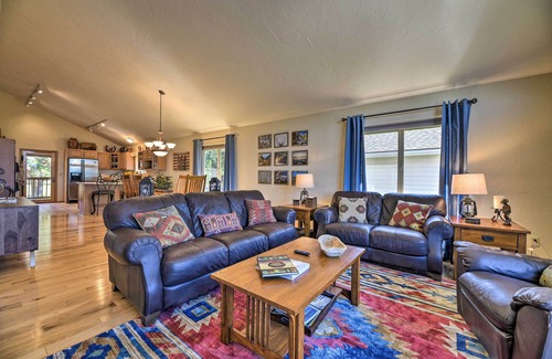 Pagosa Springs Casa | Pagosa Springs Home w/ Deck & Grill, Walk to Town!